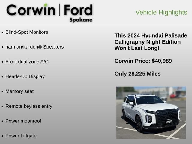 Used 2024 Hyundai Palisade Calligraphy AWD/4WD image 6