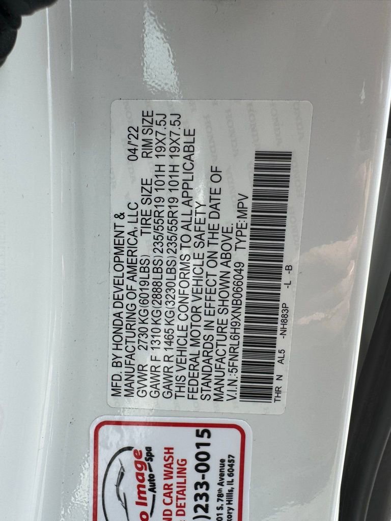 Used 2022 Honda Odyssey Elite image 29