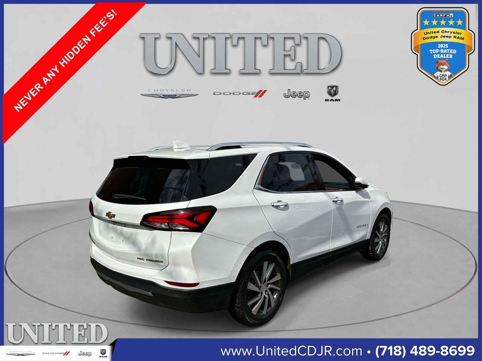 Used 2022 Chevrolet Equinox Premier AWD/4WD image 3