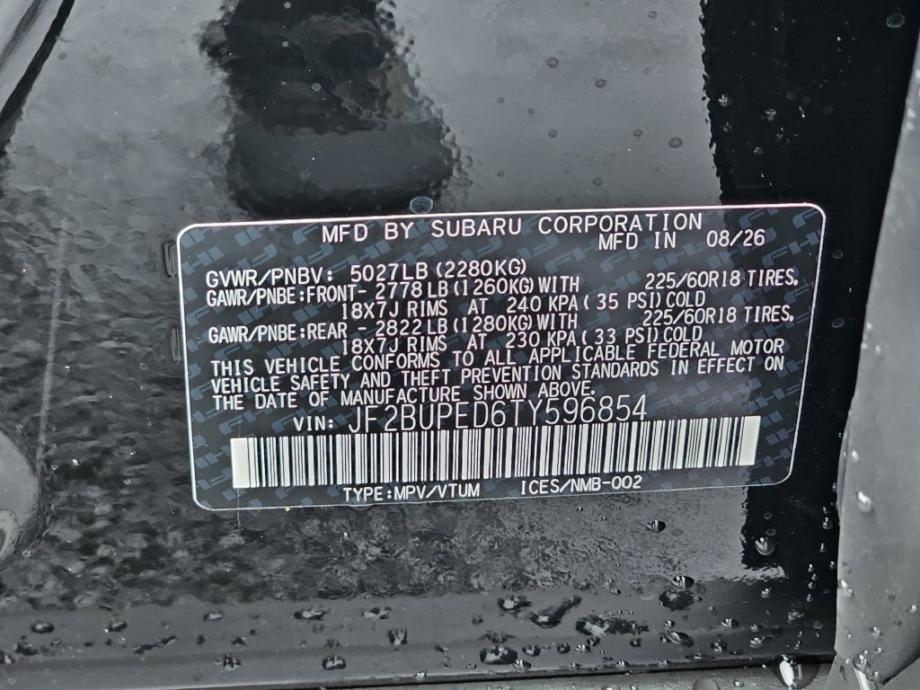 New 2026 Subaru Outback Touring AWD/4WD image 32