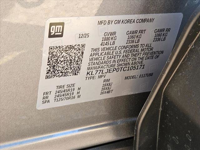 New 2026 Chevrolet Trax RS w/ Sunroof Package image 16