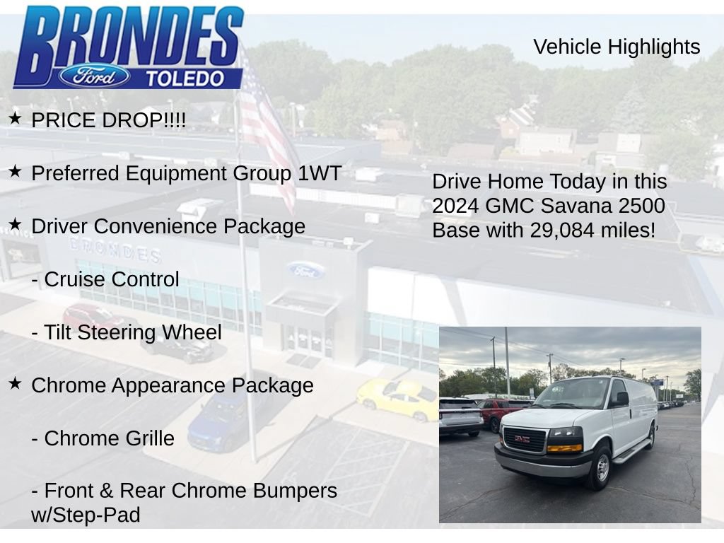 Used 2024 GMC Savana 2500 w/ Driver Convenience Package RWD image 5
