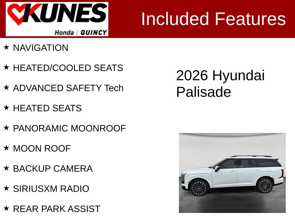 Used 2026 Hyundai Palisade Calligraphy AWD/4WD image 2