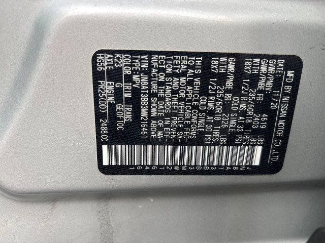Certified 2021 Nissan Rogue SV AWD/4WD image 35