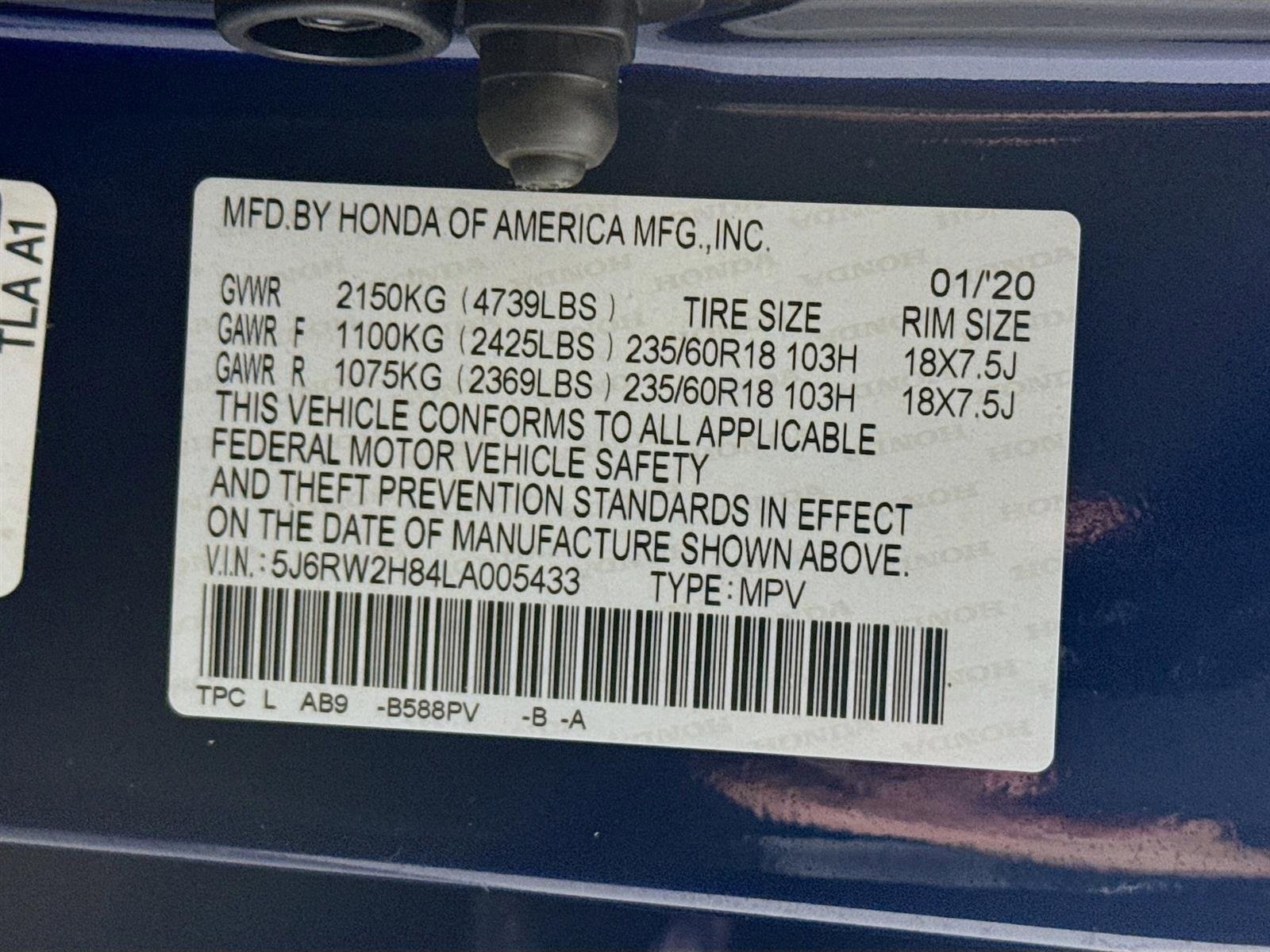 Used 2020 Honda CR-V EX-L image 33