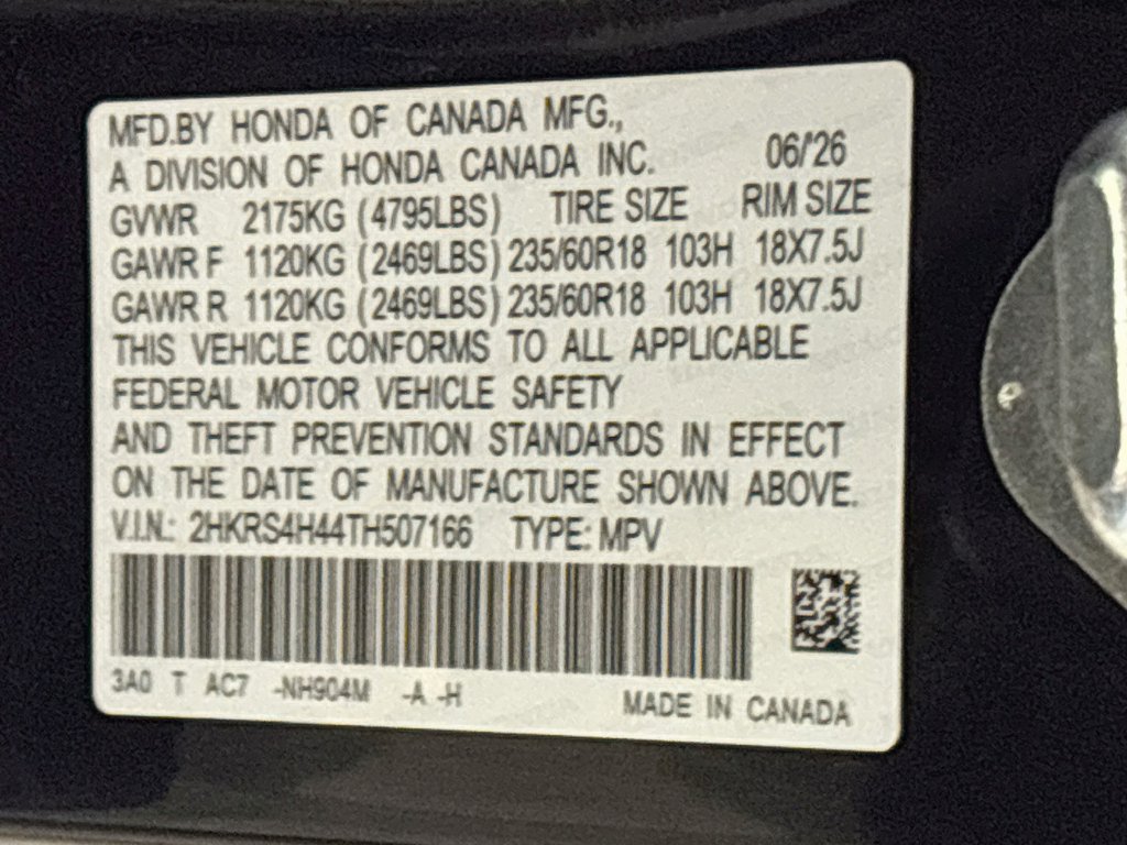 New 2026 Honda CR-V EX image 25