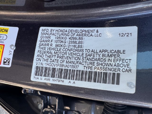 Used 2022 Honda Accord EX-L image 37