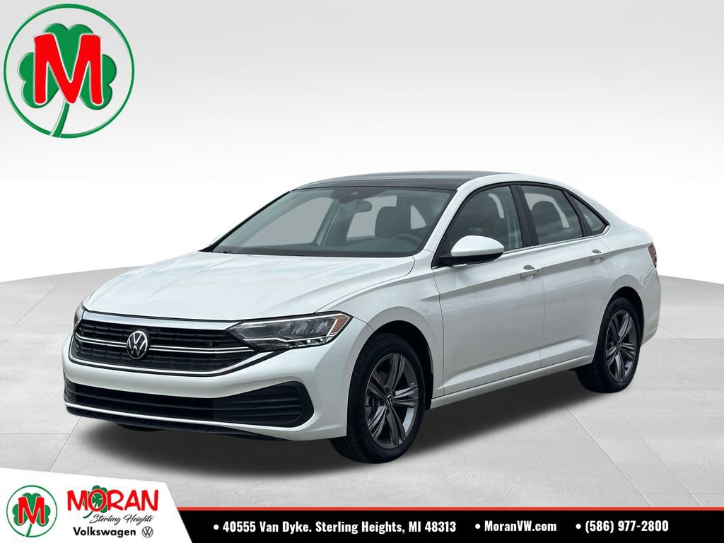Certified 2023 Volkswagen Jetta SE w/ Panoramic Sunroof Package FWD image 1