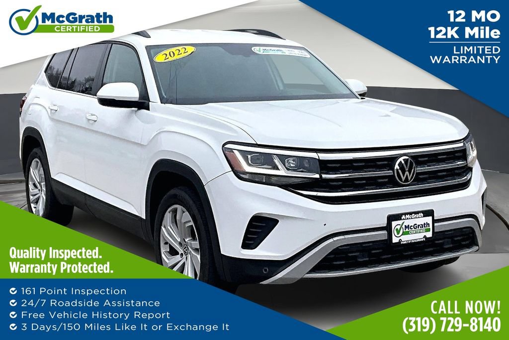 Used 2022 Volkswagen Atlas SE AWD/4WD video 1