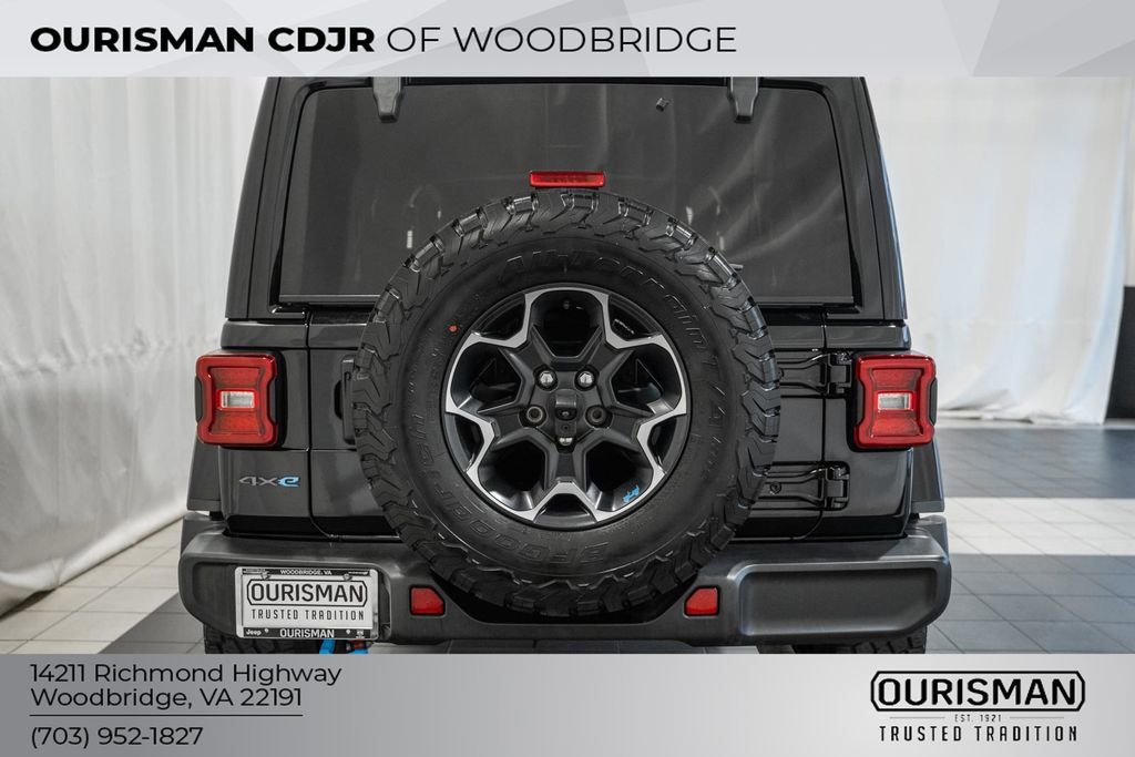 Used 2022 Jeep Wrangler Unlimited Rubicon 4xe w/ Cold Weather Group image 6