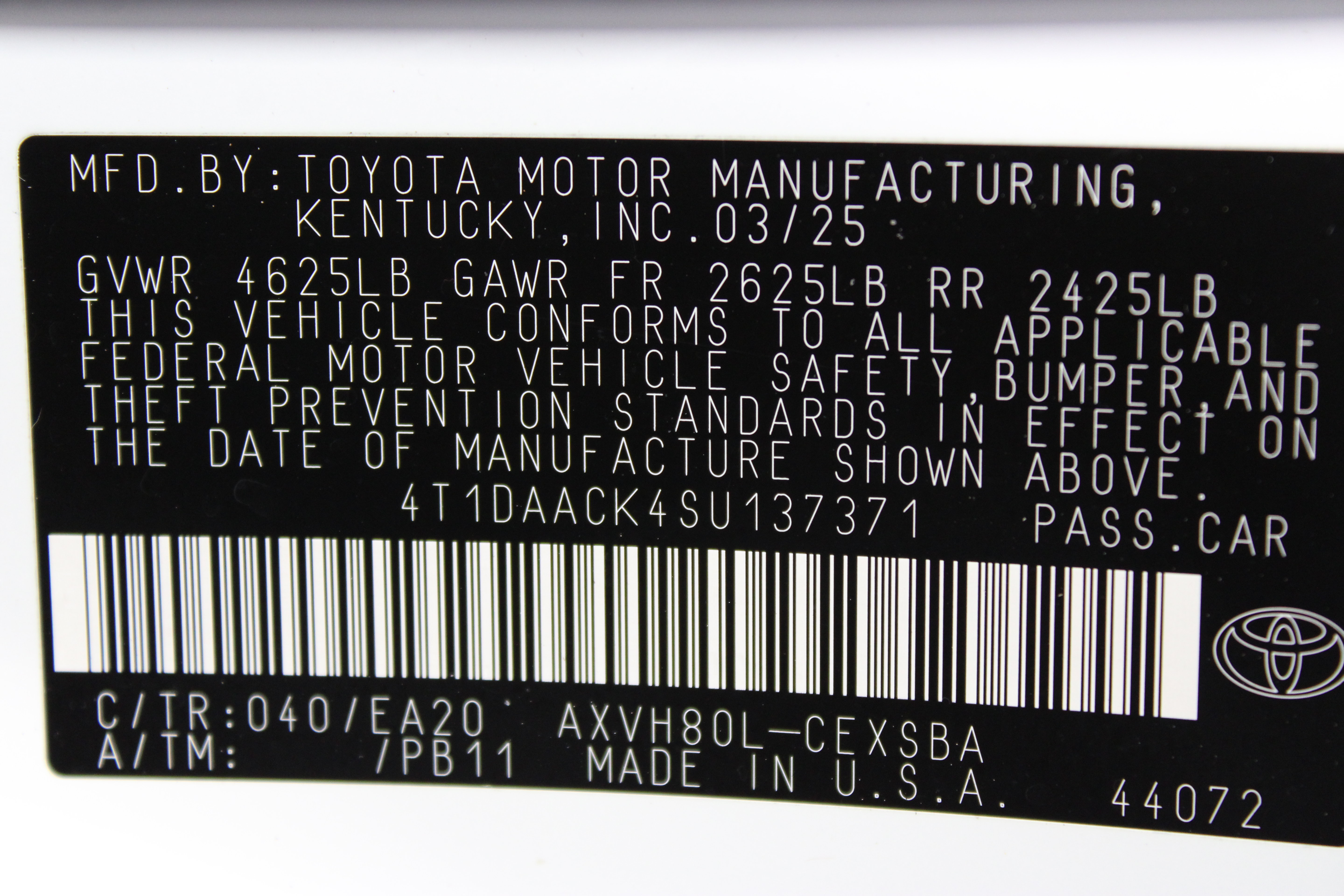 Used 2025 Toyota Camry SE FWD image 40