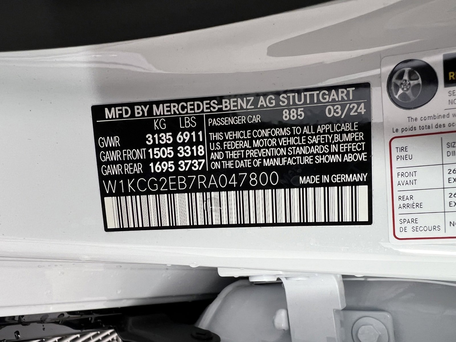 Used 2024 Mercedes-Benz EQS 450+ 4MATIC Sedan image 29