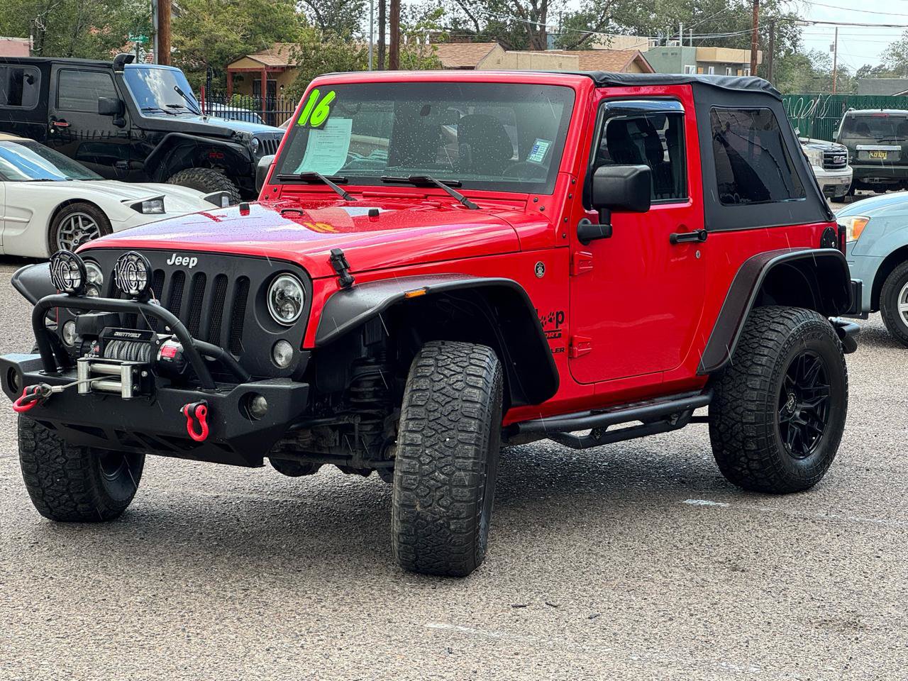 Used 2016 Jeep Wrangler Sport w/ Connectivity Group AWD/4WD image 3