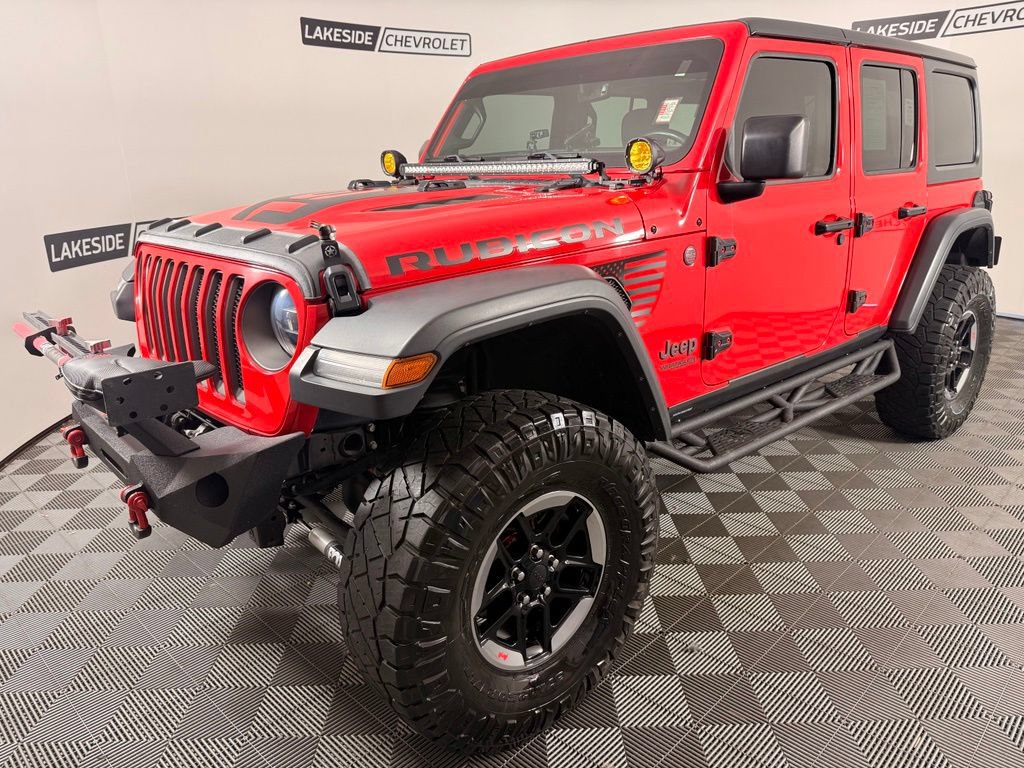 Used 2018 Jeep Wrangler Unlimited Rubicon AWD/4WD image 2