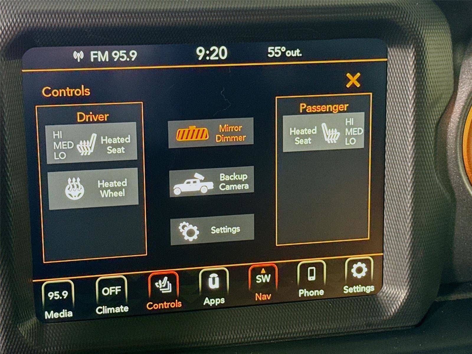 Used 2023 Jeep Gladiator Mojave w/ Cold Weather Group AWD/4WD image 14