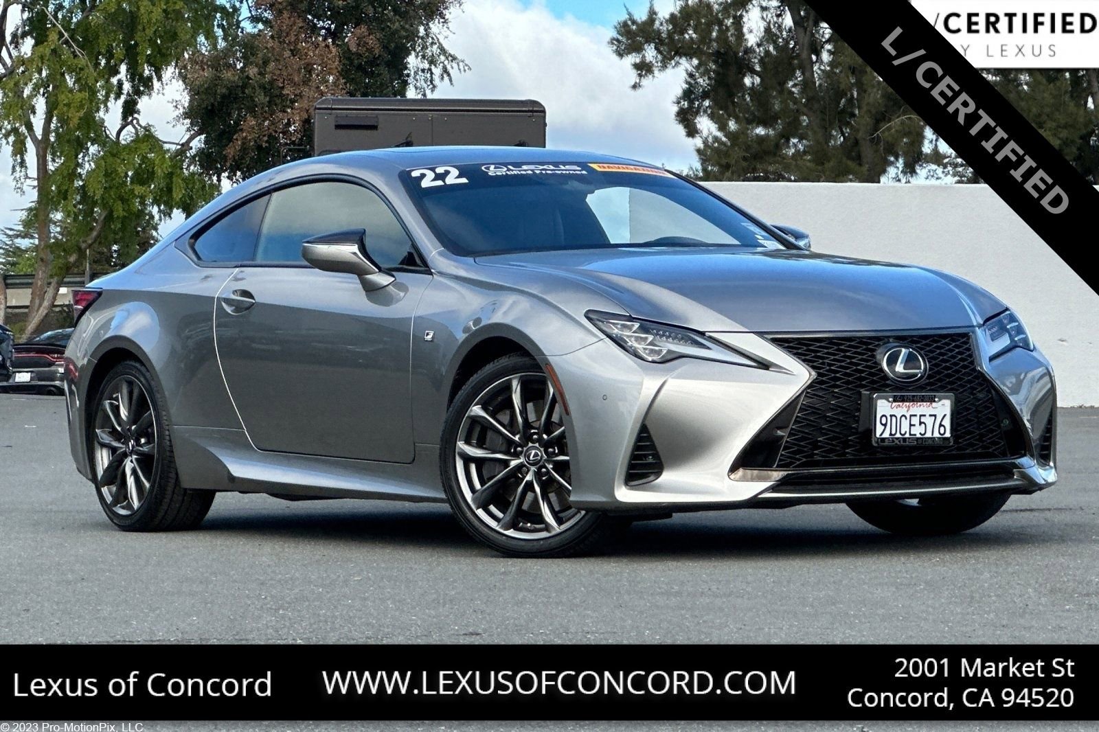 Certified 2022 Lexus RC 350 F Sport