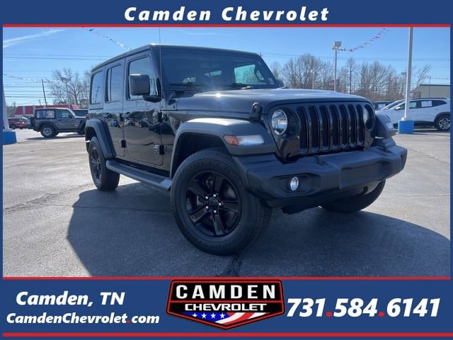Used 2021 Jeep Wrangler Unlimited Sport image 1