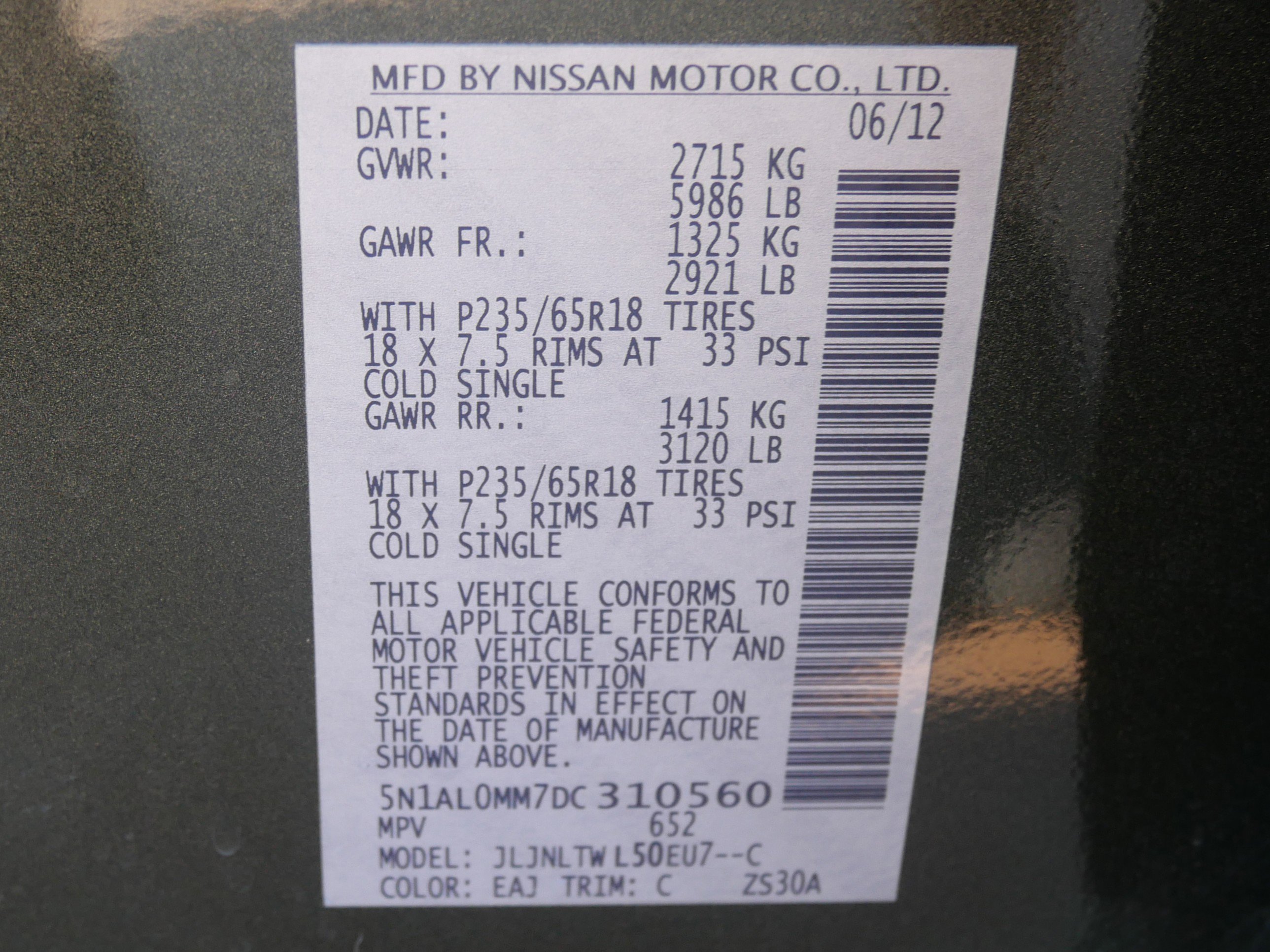 Used 2013 INFINITI JX35 AWD w/ Premium Pkg image 23