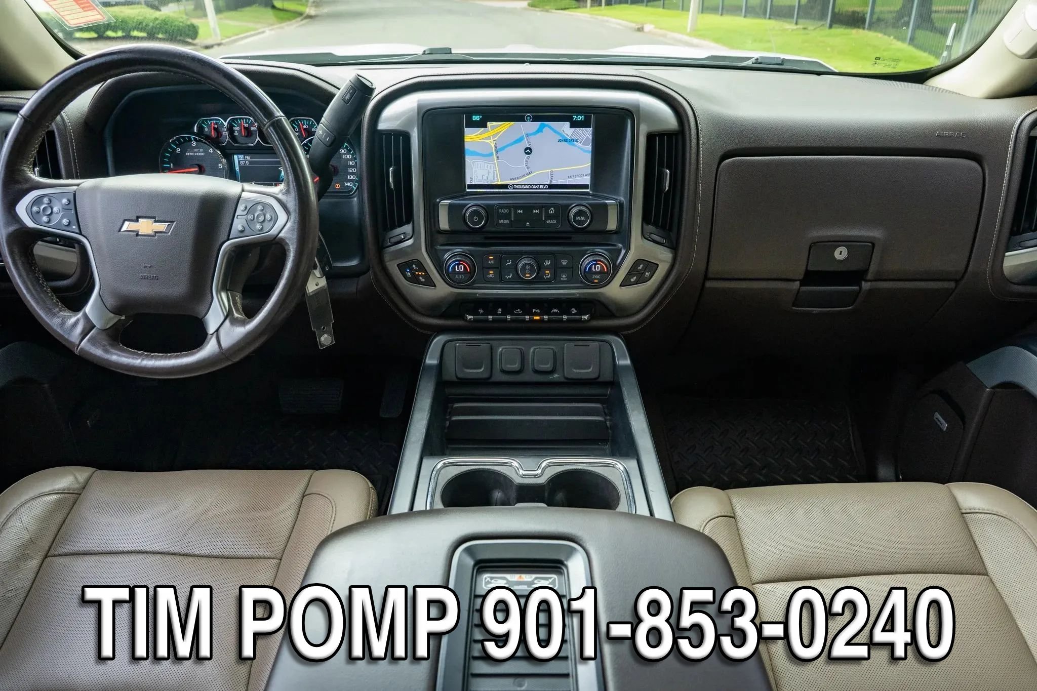 Used 2018 Chevrolet Silverado 1500 LTZ Z71 w/ LTZ Plus Package AWD/4WD image 17