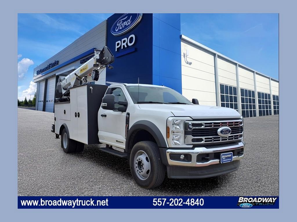 Used 2024 Ford F600 4x4 Regular Cab Super Duty w/ Snow Plow Prep Package