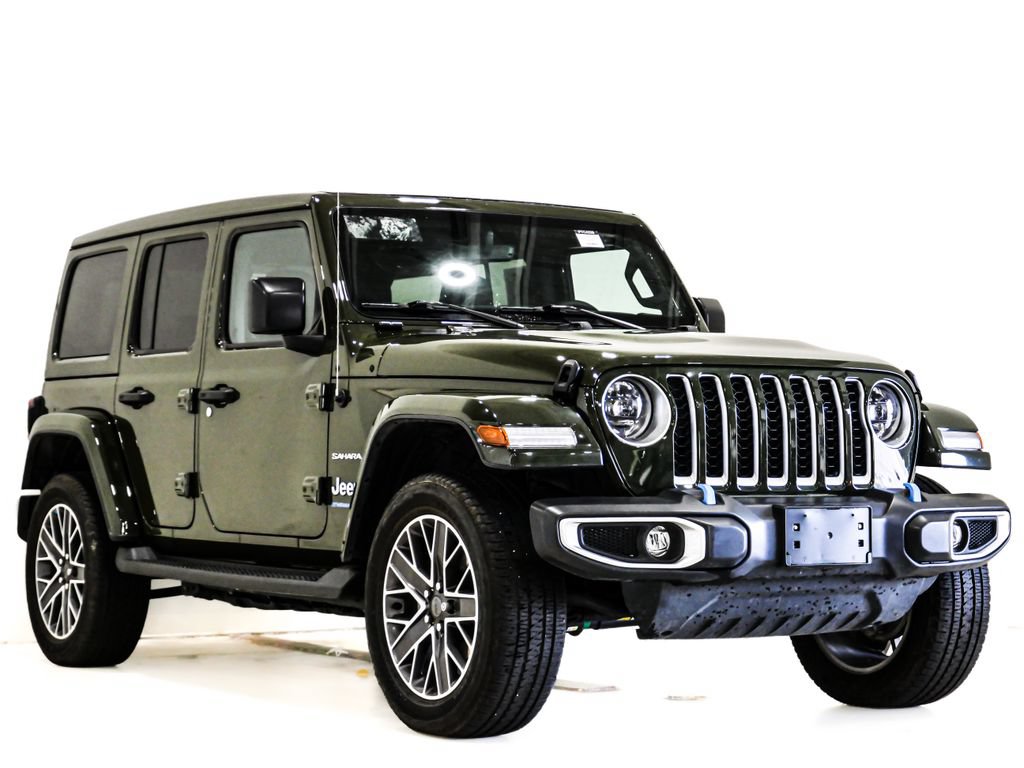 Used 2023 Jeep Wrangler Unlimited Sahara w/ Cold Weather Group AWD/4WD image 1