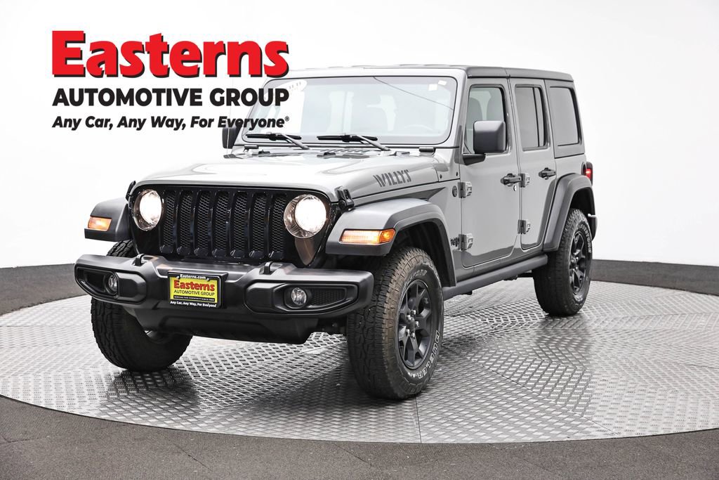 Used 2021 Jeep Wrangler Unlimited Sport image 1