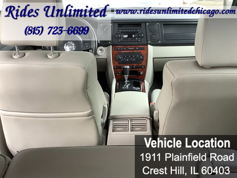 Used 2006 Jeep Commander Limited w/ Trailer Tow Group IV AWD/4WD image 33