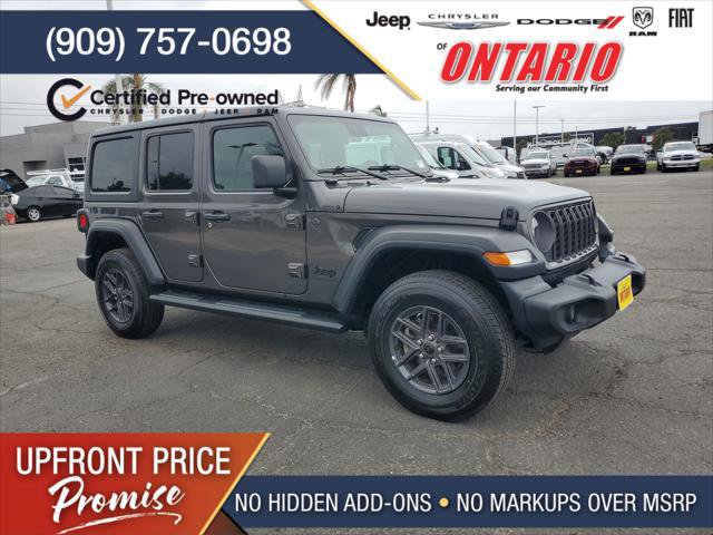 Certified 2024 Jeep Wrangler Sport S image 1
