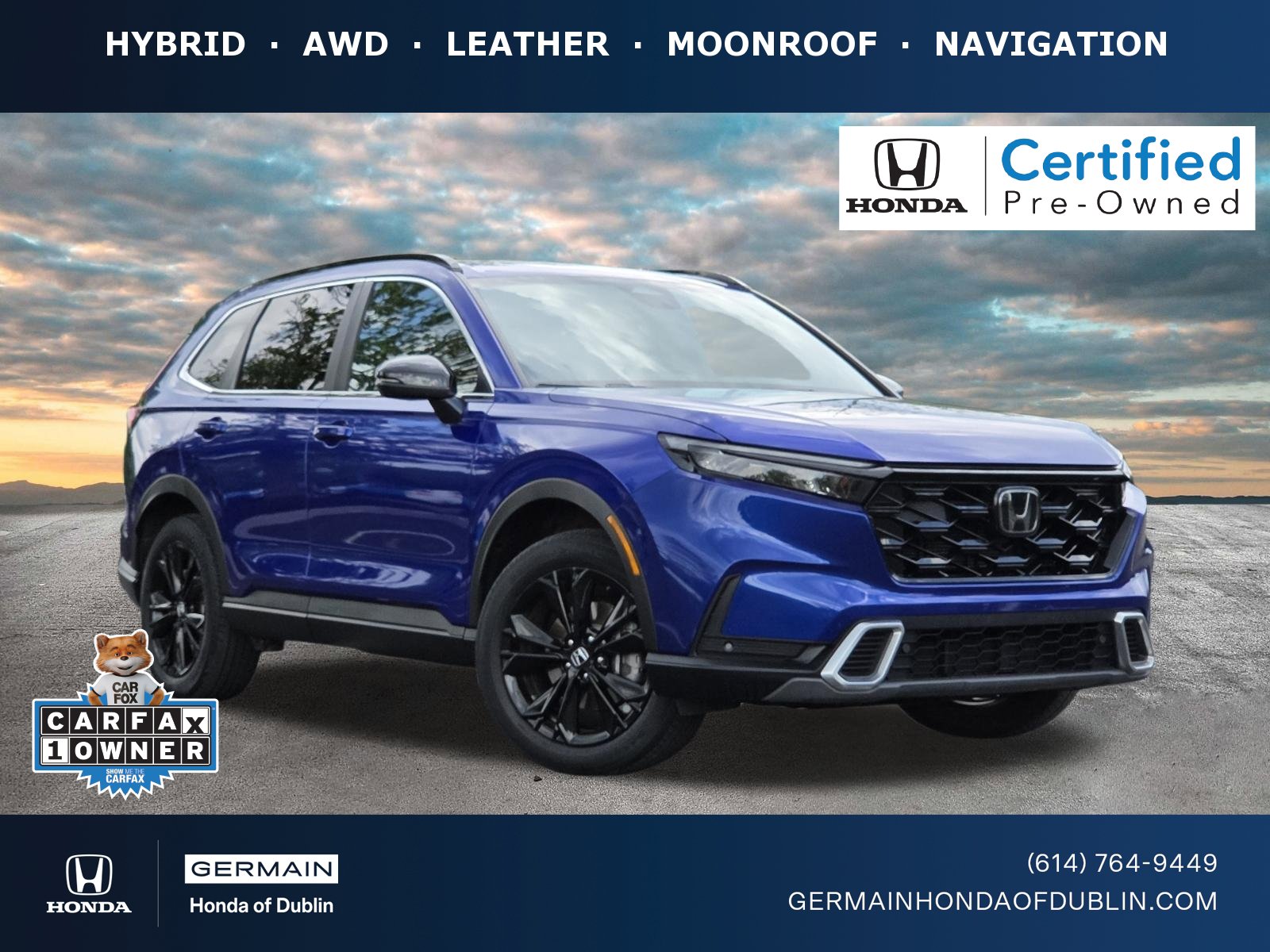 Certified 2023 Honda CR-V Sport Touring