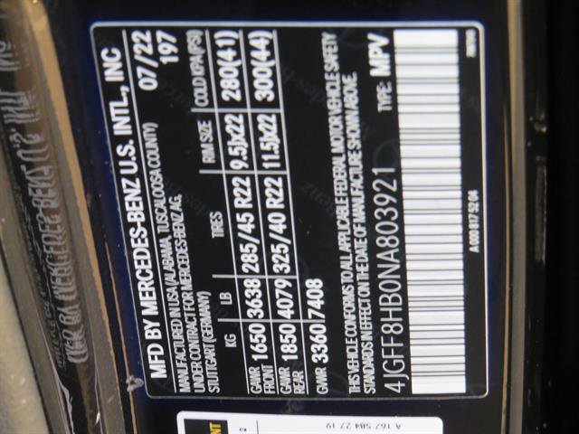 Certified 2022 Mercedes-Benz Maybach GLS 600 4MATIC image 9