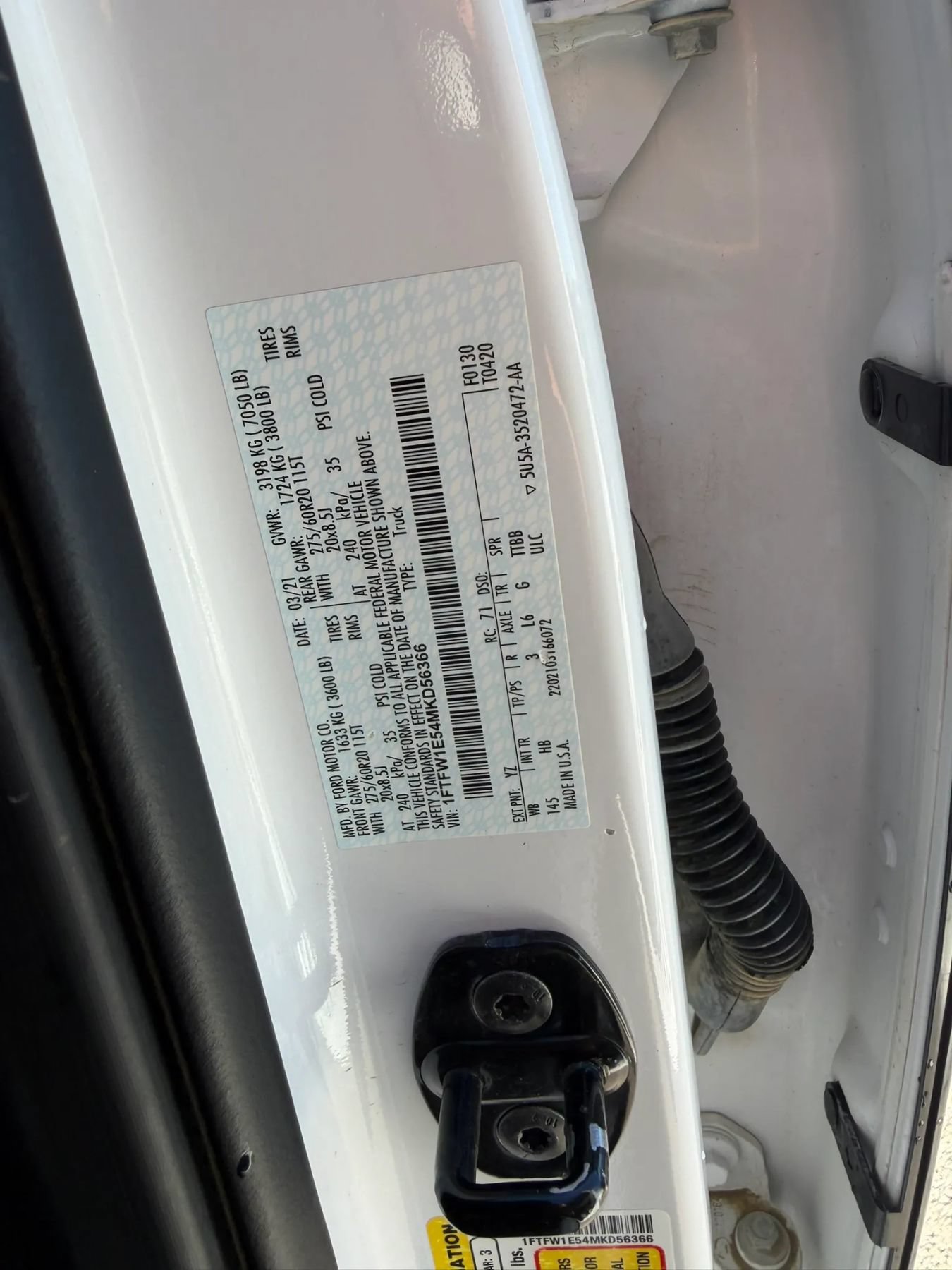 Used 2021 Ford F150 Lariat w/ Equipment Group 502A High AWD/4WD image 39