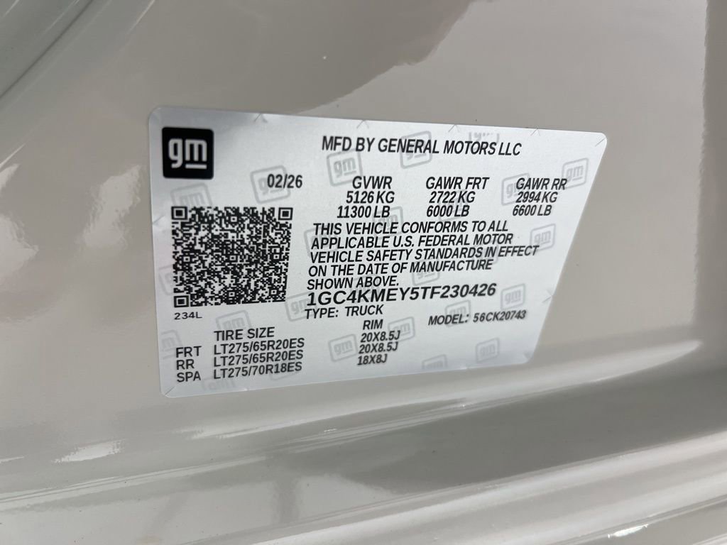 New 2026 Chevrolet Silverado 2500 Custom w/ Custom Value Package image 29