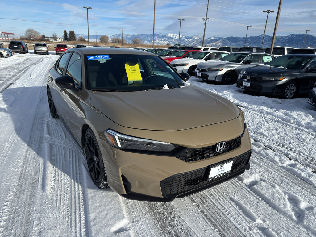 Certified 2025 Honda Civic Sport