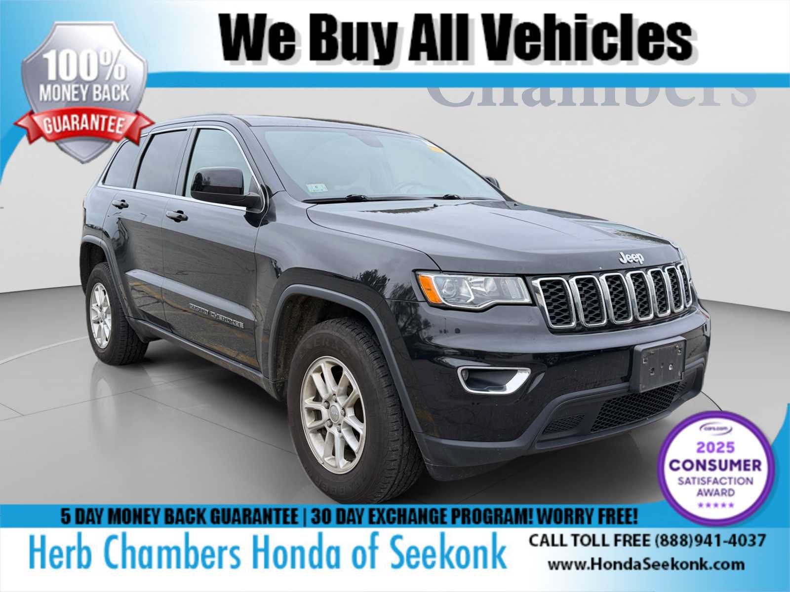 Used 2018 Jeep Grand Cherokee Laredo AWD/4WD image 1