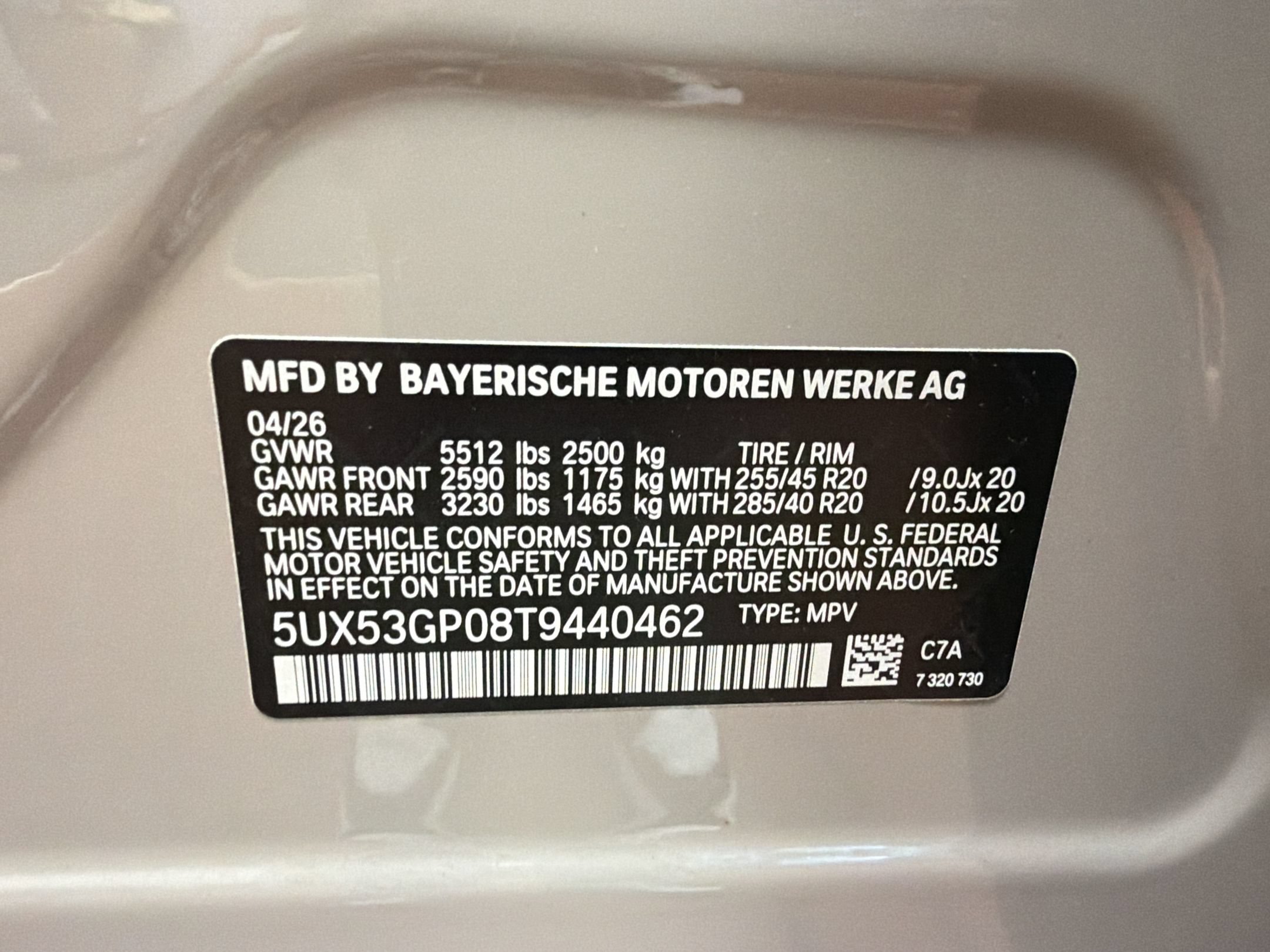 Used 2026 BMW X3 xDrive30i w/ Convenience Package AWD/4WD image 18