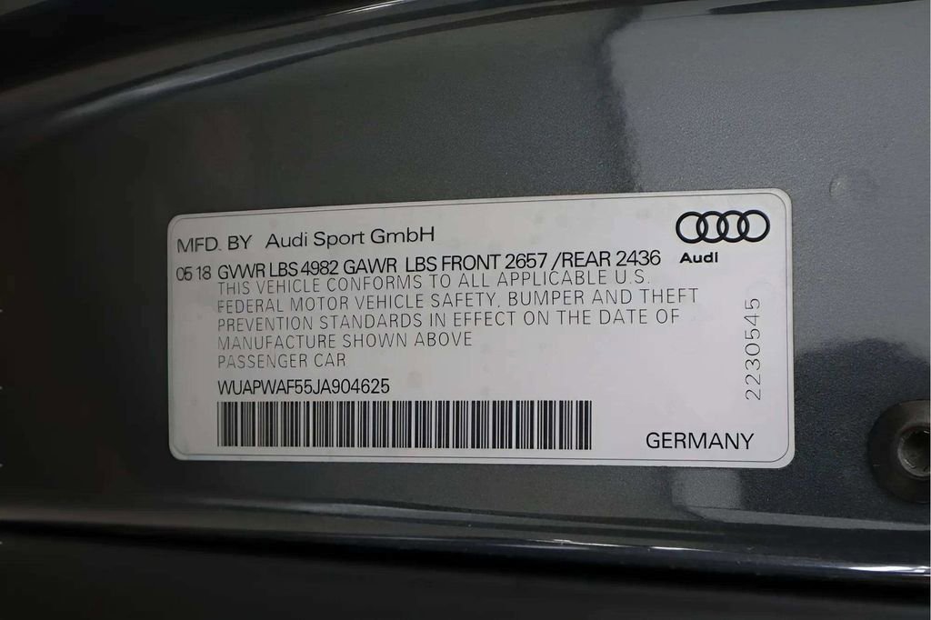Used 2018 Audi RS 5 w/ Dynamic Package AWD/4WD image 35