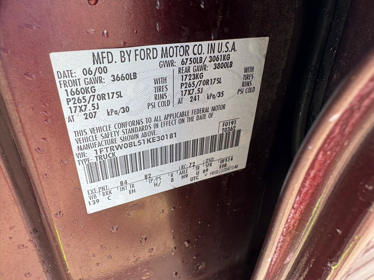 Used 2001 Ford F150 Lariat AWD/4WD image 28