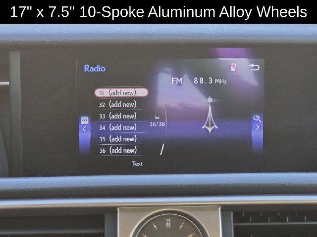 Used 2016 Lexus IS 300 AWD w/ Premium Package image 20