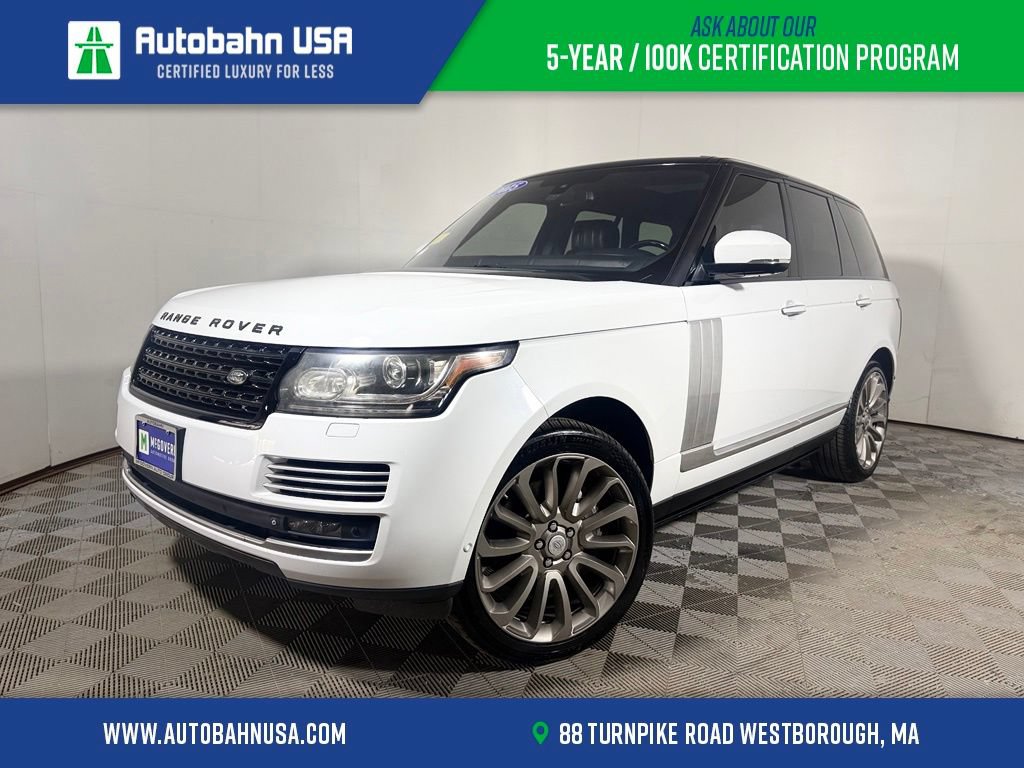 Used 2015 Land Rover Range Rover Autobiography AWD/4WD image 1