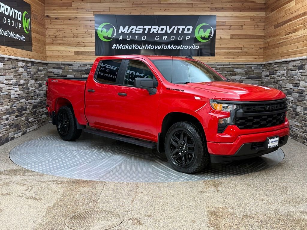 Used 2022 Chevrolet Silverado 1500 Custom w/ LPO, Dark Essentials Package