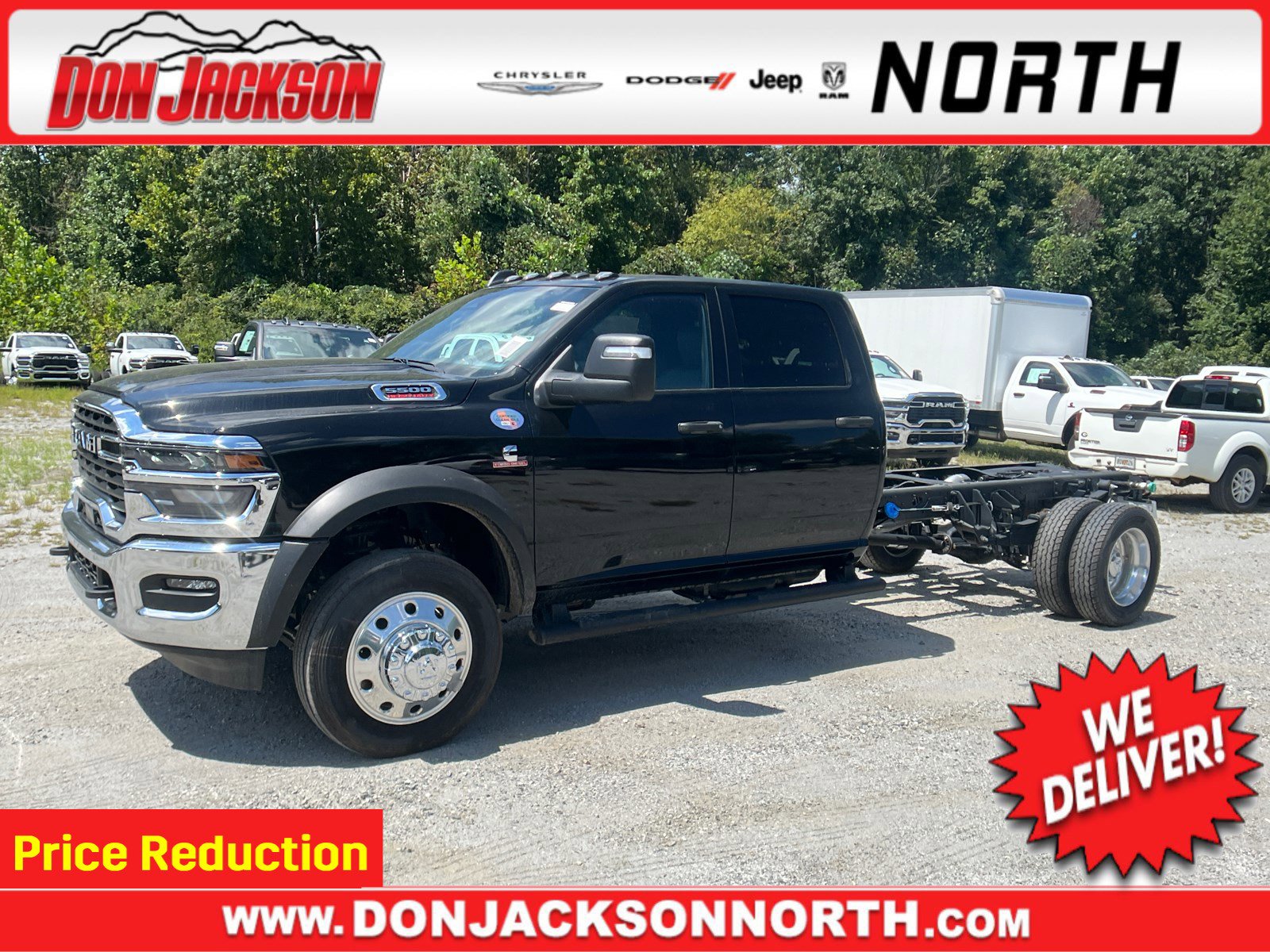New 2025 RAM 5500 4x4 Crew Cab
