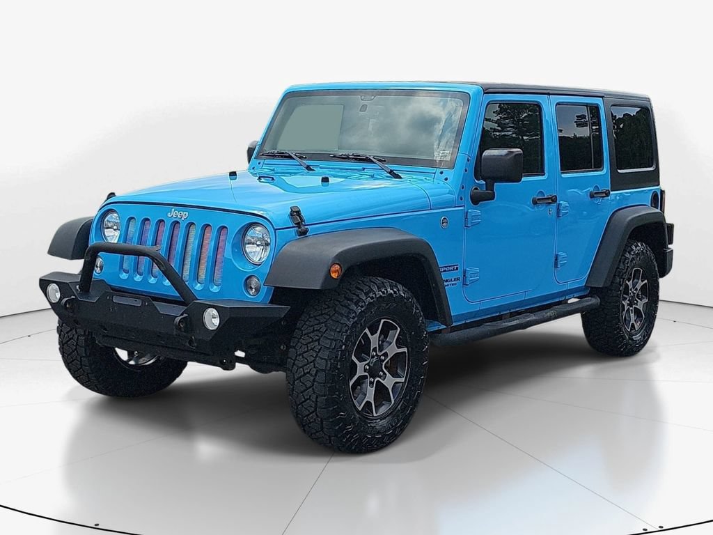 Used 2017 Jeep Wrangler Unlimited Sport w/ Quick Order Package 24S AWD/4WD image 11