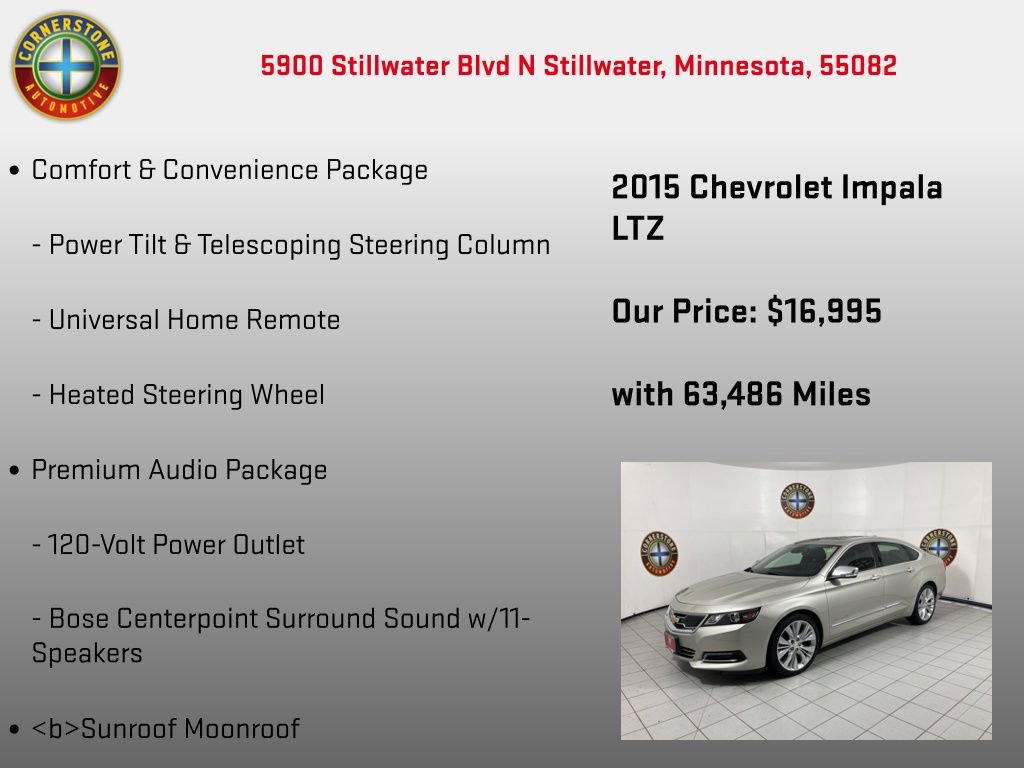 Used 2015 Chevrolet Impala LTZ image 10