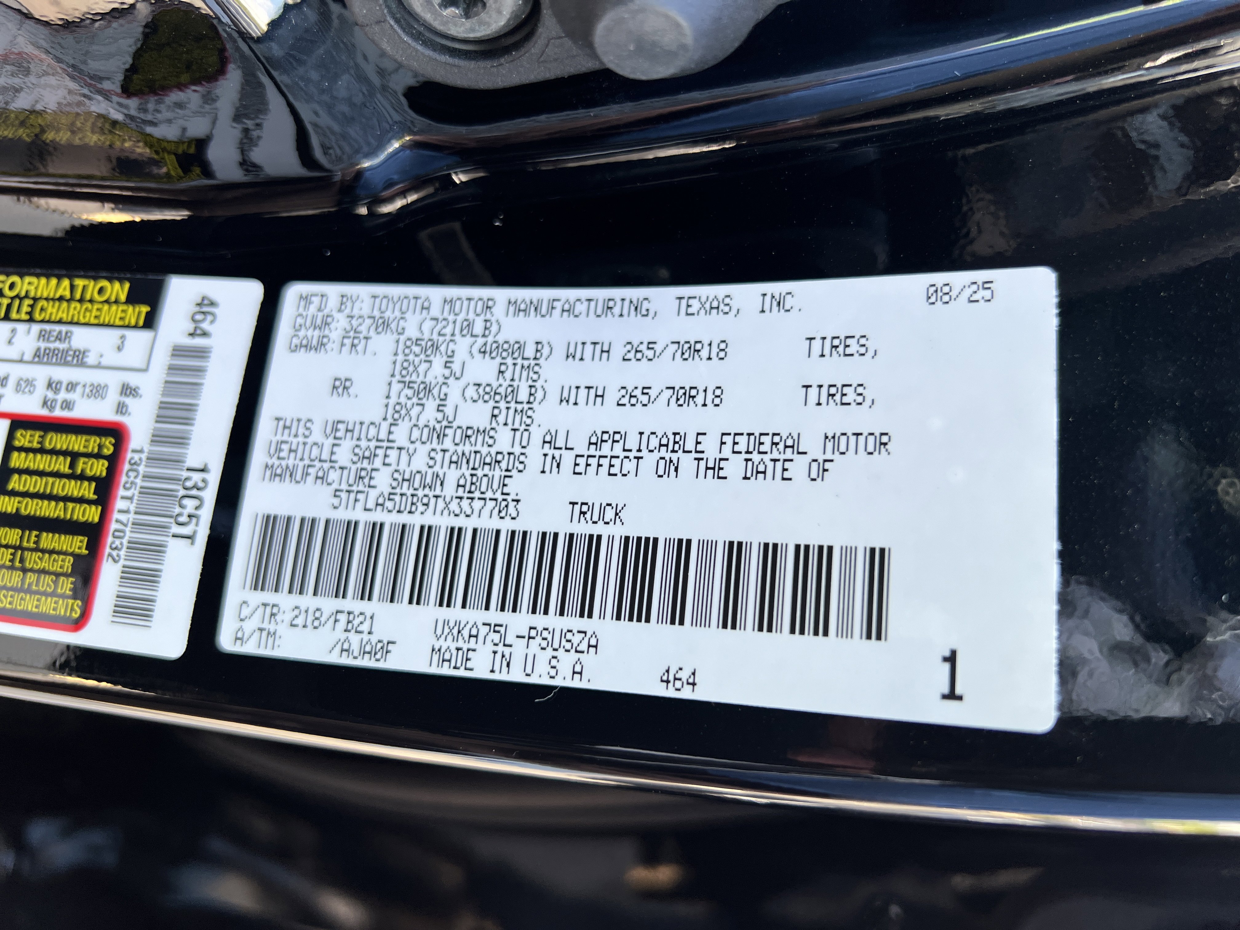 New 2026 Toyota Tundra SR5 image 8