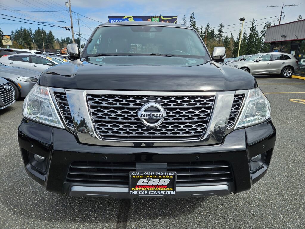 Used 2018 Nissan Armada Platinum w/ Captain Seat Package AWD/4WD image 2