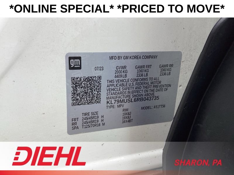 Used 2024 Chevrolet TrailBlazer RS w/ Convenience Package AWD/4WD image 20
