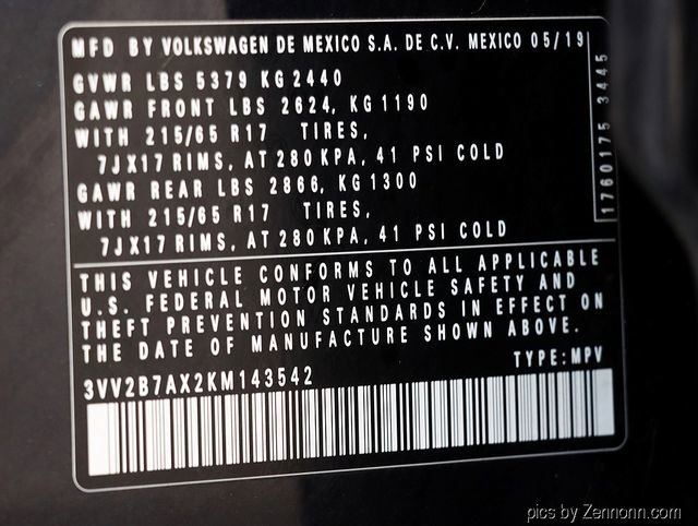 Used 2019 Volkswagen Tiguan SE image 30