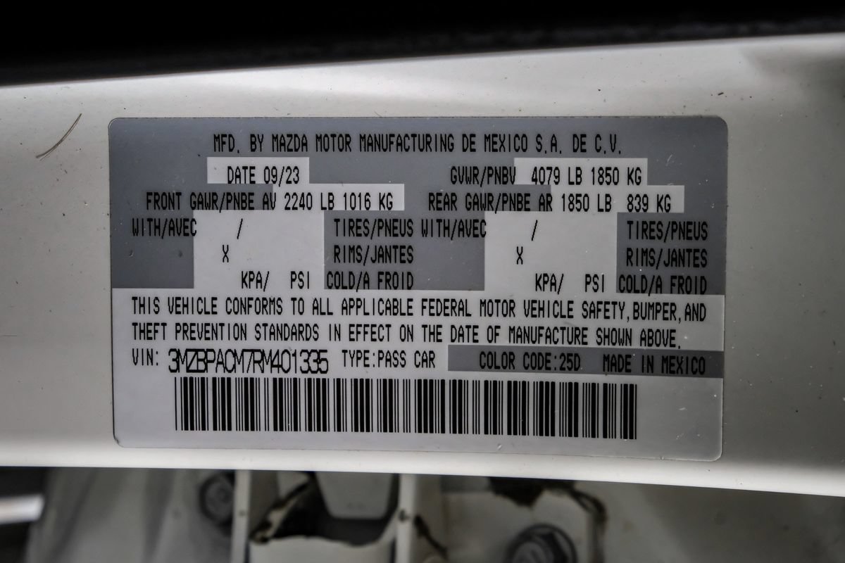 Used 2024 MAZDA MAZDA3 s FWD image 57