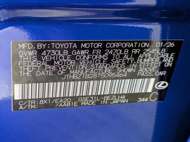 Used 2026 Lexus IS 350 F Sport w/ Accessory Package Z1 image 26