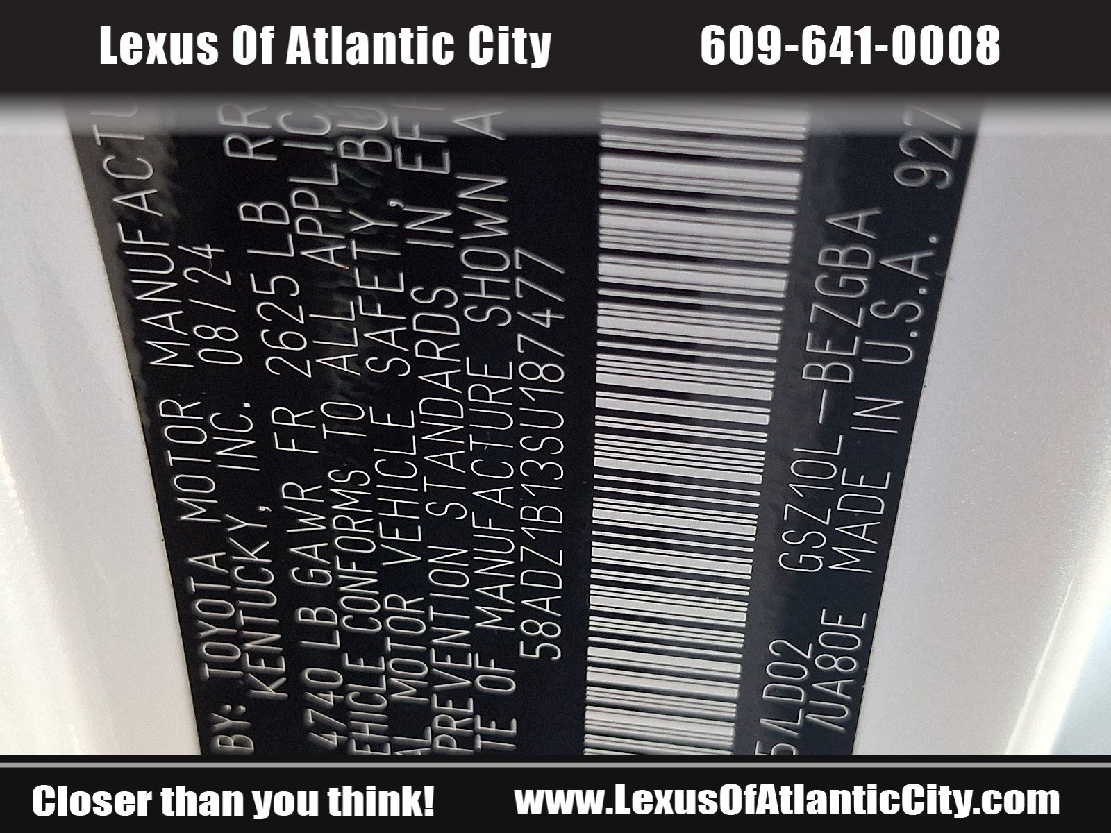 Used 2025 Lexus ES 350 w/ Premium Package FWD image 28